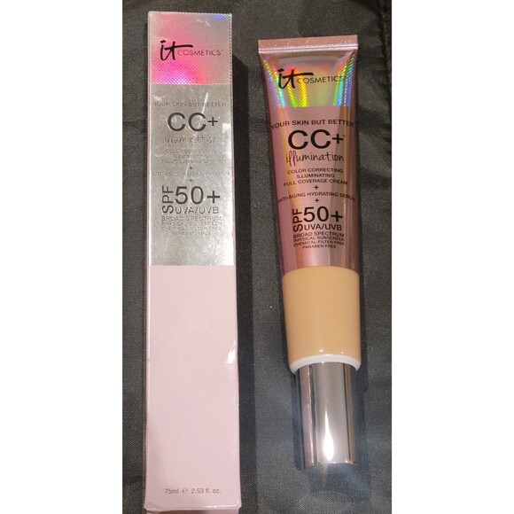 It Cosmetics Your Skin But Better CC+ Illumination SPF 50 Medium 75ml 2.53 Fl oz - Picture 1 of 3